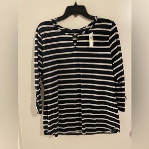 Van Heusen Navy Blouse